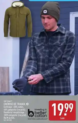 ALDI Top craft chemise de travail offre