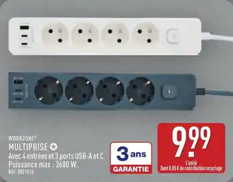 ALDI Workzone multiprise offre