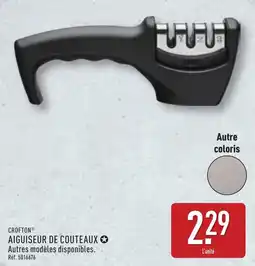 ALDI Crofton aiguiseur de couteaux offre