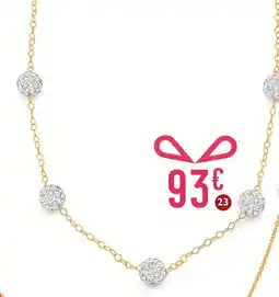 E.Leclerc Сollier résine et cristaux offre