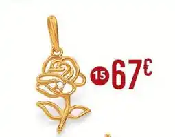 E.Leclerc Pendentif oxyde de zirconium offre