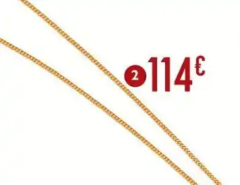 E.Leclerc Chaîne maille gourmette offre