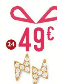 E.Leclerc Boucles oxydes de zirconium offre