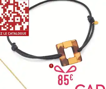 E.Leclerc Bracelet cordon et acétate offre