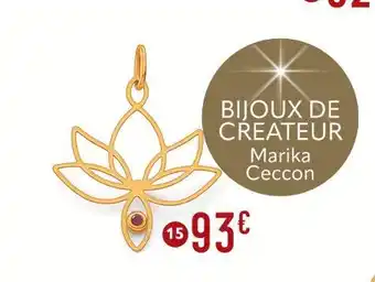 E.Leclerc Marika ceccon pendentif oxyde de zirconium offre
