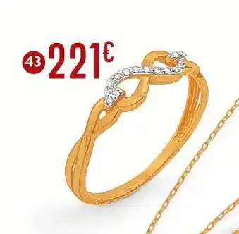 E.Leclerc Bague diamants 0,04 ct offre