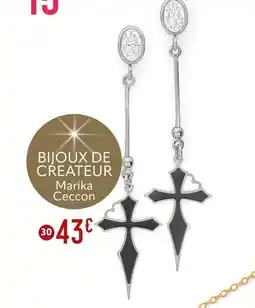 E.Leclerc Boucles en argent rhodié offre