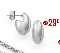 E.Leclerc Boucle en argent rhodié offre