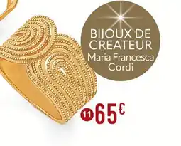 E.Leclerc Maria francesca cordi bague en plaqué or offre