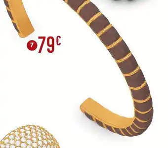 E.Leclerc Bracelet jonc en plaqué offre