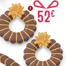 E.Leclerc Boucles en plaqué or et résine offre