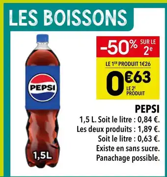 Supeco Pepsi pepsi offre