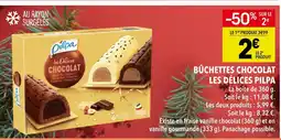 Supeco Pilpa bûchettes chocolat les délices pilpa offre