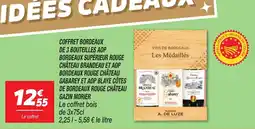 Netto Coffret bordeaux de 3 bouteilles offre