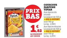 Bi1 TIPIAK Couscous parfume offre