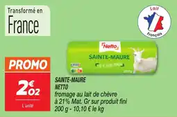 Netto Sainte-maure netto offre