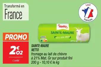 Netto Sainte-maure netto offre