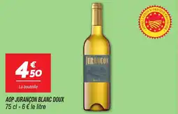 Netto Aop jurançon blanc doux offre