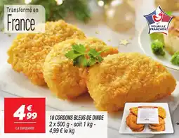 Netto 10 cordons bleus de dinde offre