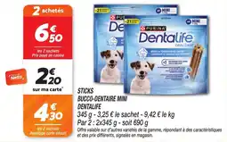 Netto Sticks bucco-dentaire mini dentalife offre
