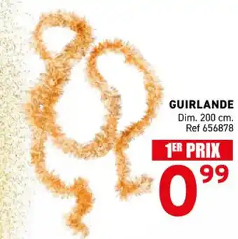 Trafic Guirlande offre