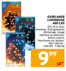 Trafic Guirlande lumineuse 400 led offre