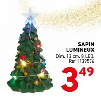 Trafic Sapin lumineux offre