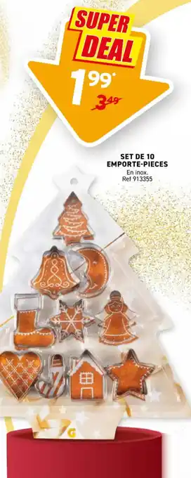 Trafic Set de 10 emporte-pieces offre