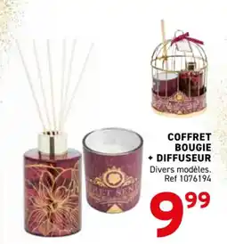 Trafic Coffret bougie + diffuseur offre