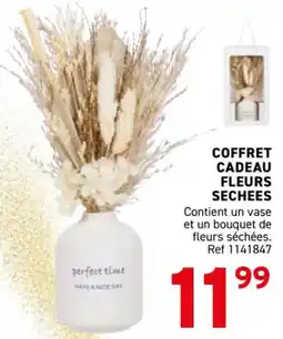 Trafic Coffret cadeau fleurs sechees offre