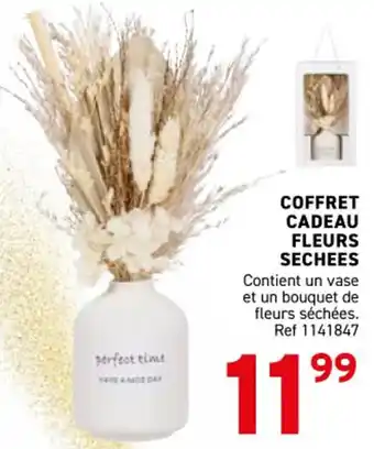 Trafic Coffret cadeau fleurs sechees offre