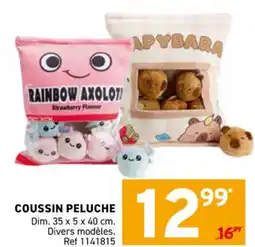 Trafic Coussin peluche offre