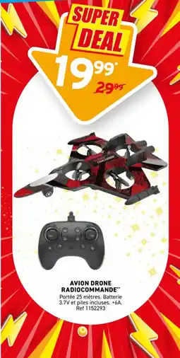 Trafic Avion drone radiocommande" offre
