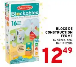 Trafic Blocs de construction ferme offre