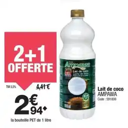Promocash Lait de coco ampawa offre