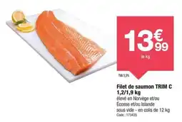 Promocash Filet de saumon trim c offre