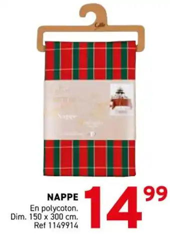 Trafic Nappe offre