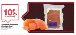 Promocash Tranchettes de saumon atlantique fumé offre