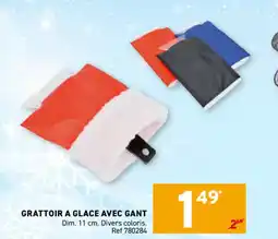 Trafic Grattoir a glace avec gant offre