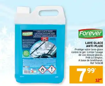 Trafic FOREVER Lave glace anti-pluie offre