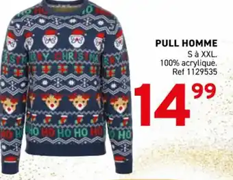 Trafic Pull homme offre