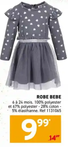 Trafic Robe bebe offre