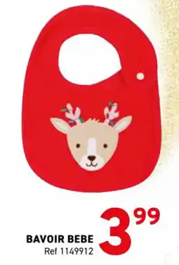 Trafic Bavoir bebe offre