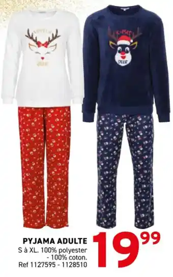 Trafic Pyjama adulte offre