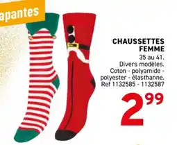 Trafic Chaussettes femme offre