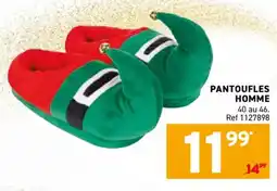 Trafic Pantoufles homme offre