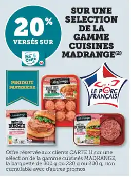 U Express MADRANGE Sur une selection de la gamme cuisines offre