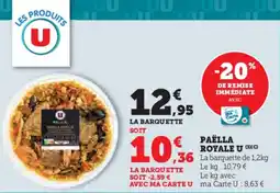 U Express U Paëlla royale offre