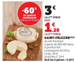 U Express Saint-félicien offre