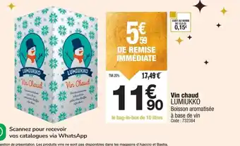 Promocash LUMIUKKO Vin chaud offre